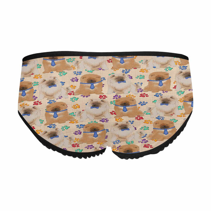 Chow Chow Dogs Blue  Women&#039;s All Over Print Classic Briefs