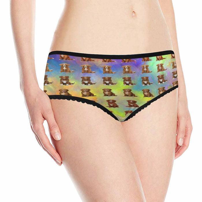 Nova Scotia Duck Toller Retriever Dogs  Women's All Over Print Classic Briefs
