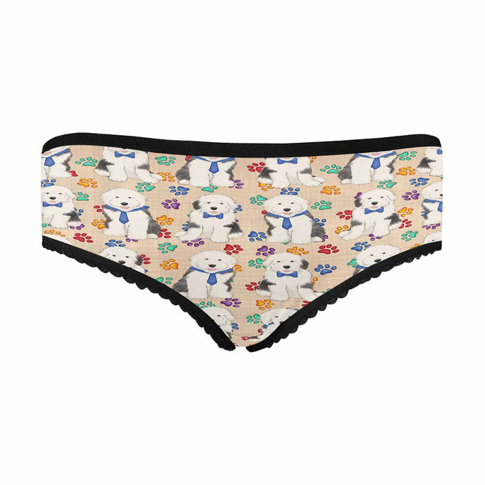 Old English Sheepdog Blue  Women&#039;s All Over Print Classic Briefs