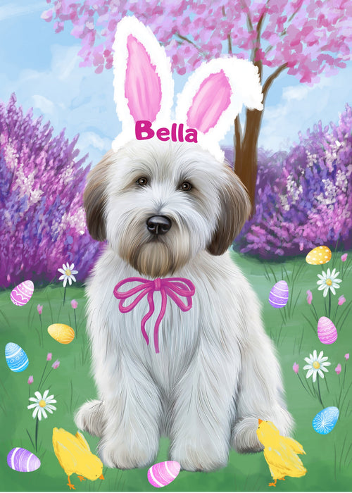 Custom Digital Painting Art Photo Personalized Dog Cat in Easter