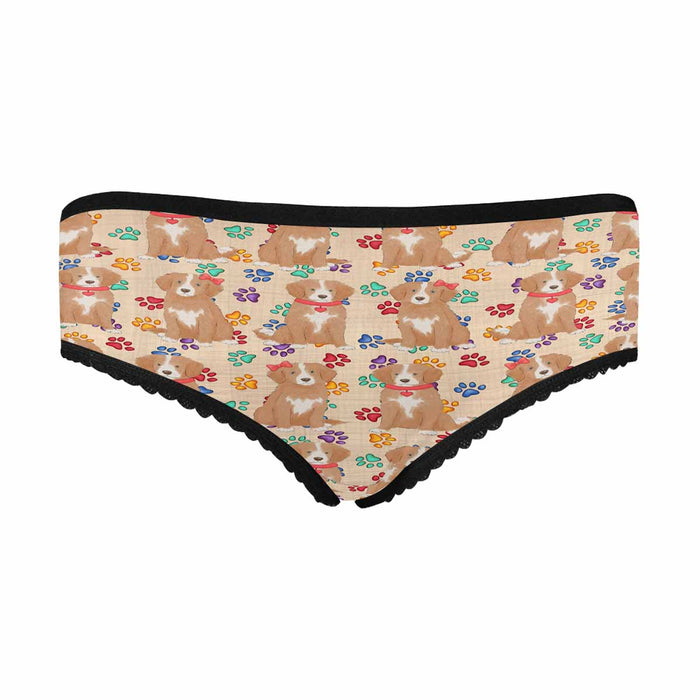 Nova Scotia Duck Toller Retriever Dogs Red  Women's All Over Print Classic Briefs