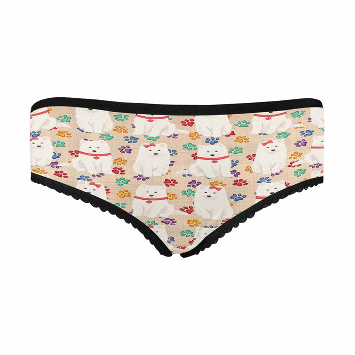 Samoyed Dogs Red  Women&#039;s All Over Print Classic Briefs