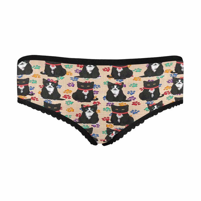 Tuxedo Cats Red  Women&#039;s All Over Print Classic Briefs