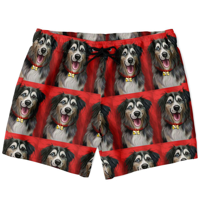 Men's Swim Trunks Bathing Suit Personalized Your Photo Here 2
