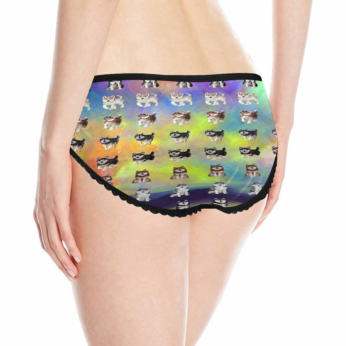 Siberian Husky Dogs  Women&#039;s All Over Print Classic Briefs