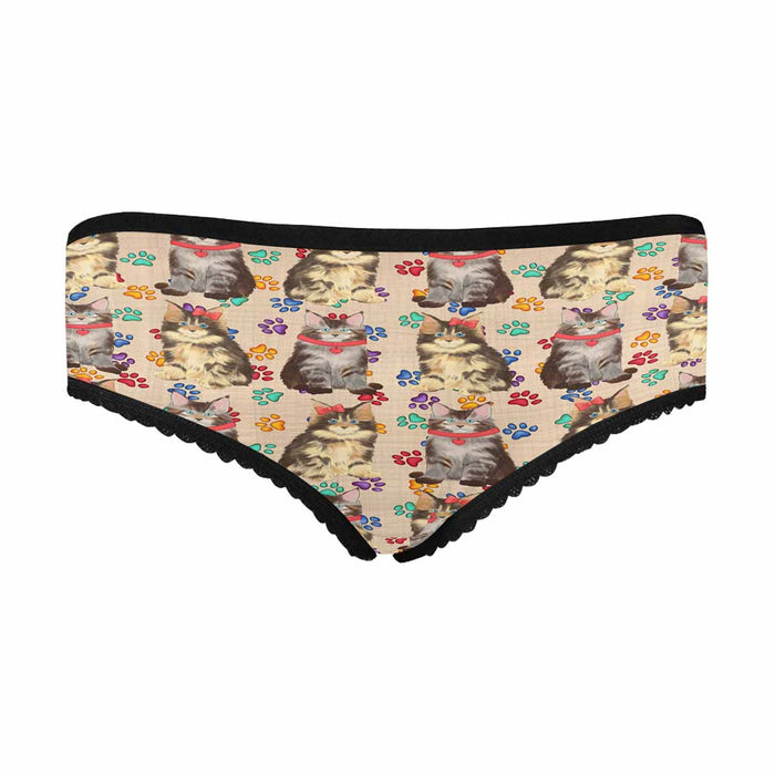 Maine Coon Cats Red  Women&#039;s All Over Print Classic Briefs