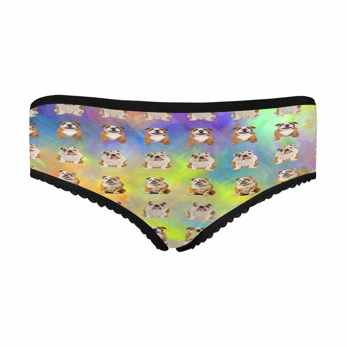 English Bulldogs  Women&#039;s All Over Print Classic Briefs