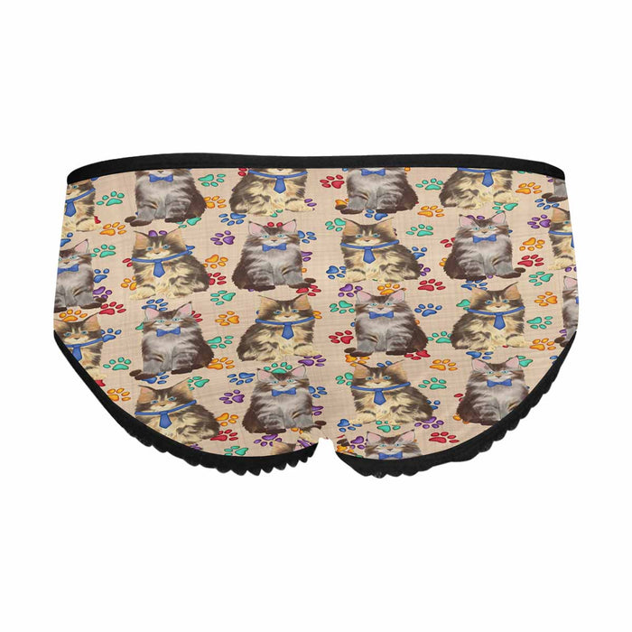 Maine Coon Cats Blue  Women&#039;s All Over Print Classic Briefs