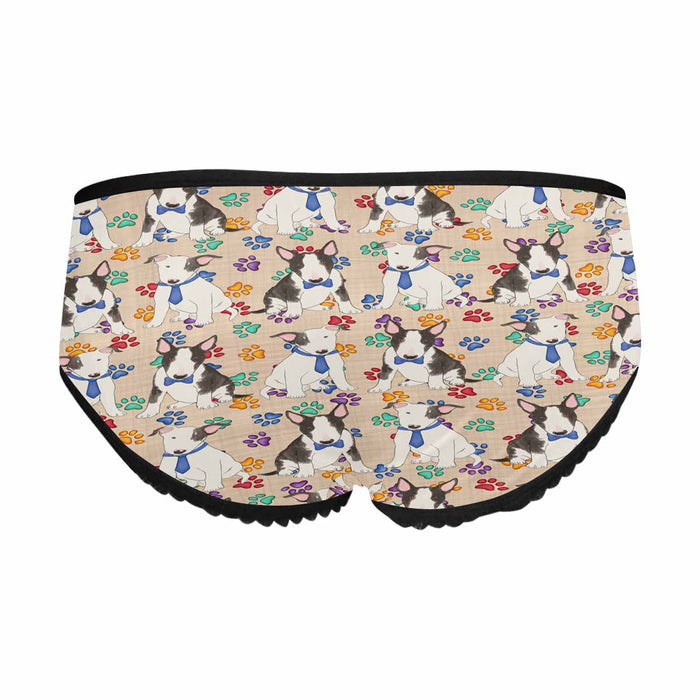 Bull Terrier Dogs Blue  Women&#039;s All Over Print Classic Briefs