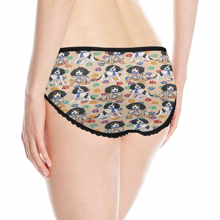Bluetick Coonhound Dogs Blue  Women&#039;s All Over Print Classic Briefs
