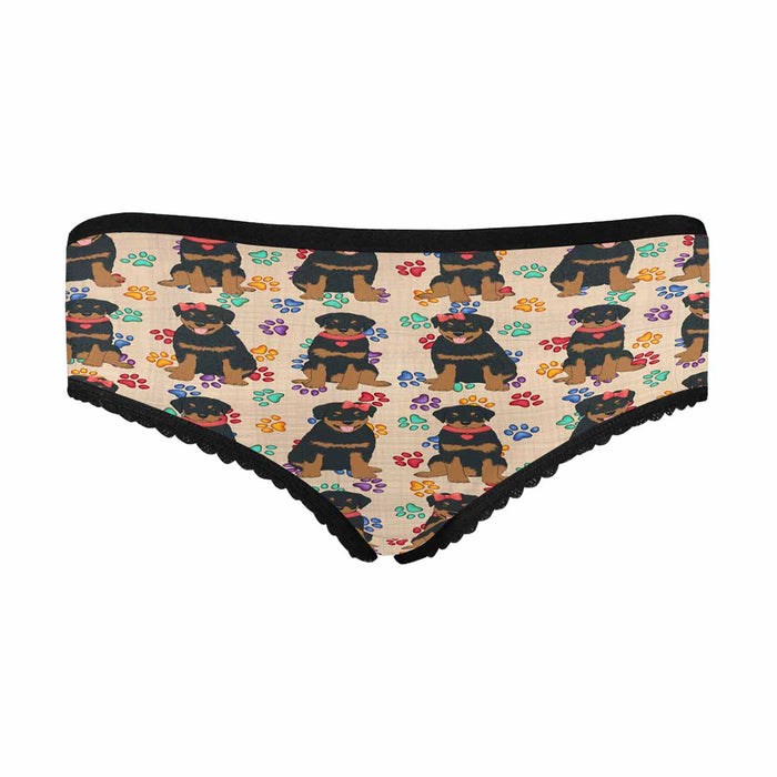 Rottweiler Dogs Red  Women&#039;s All Over Print Classic Briefs