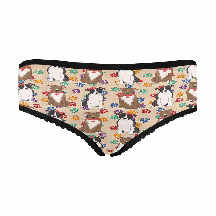 American Staffordshire Dogs Red  Women&#039;s All Over Print Classic Briefs