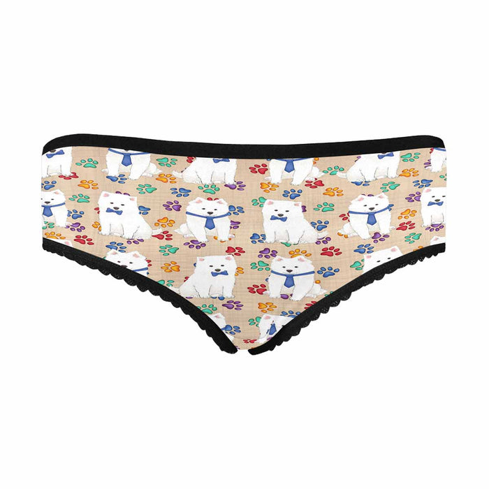 American Eskimo Dogs Blue  Women&#039;s All Over Print Classic Briefs