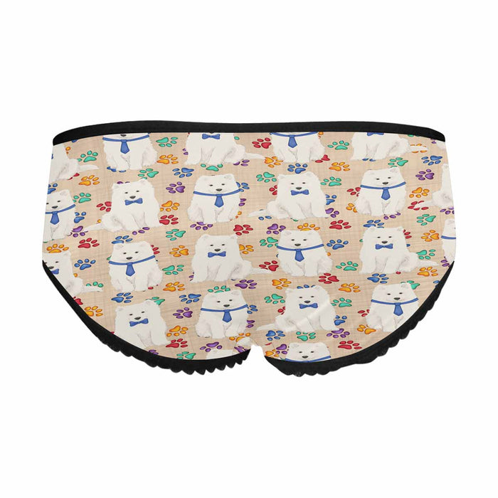 Samoyed Dogs Blue  Women&#039;s All Over Print Classic Briefs