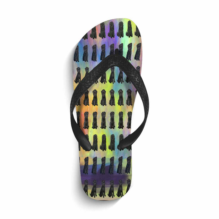 affenpinschers  Flip Flops (For both Men and Women) (Model040)