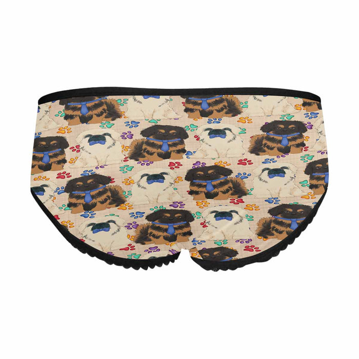 Pekingese Dogs Blue  Women&#039;s All Over Print Classic Briefs