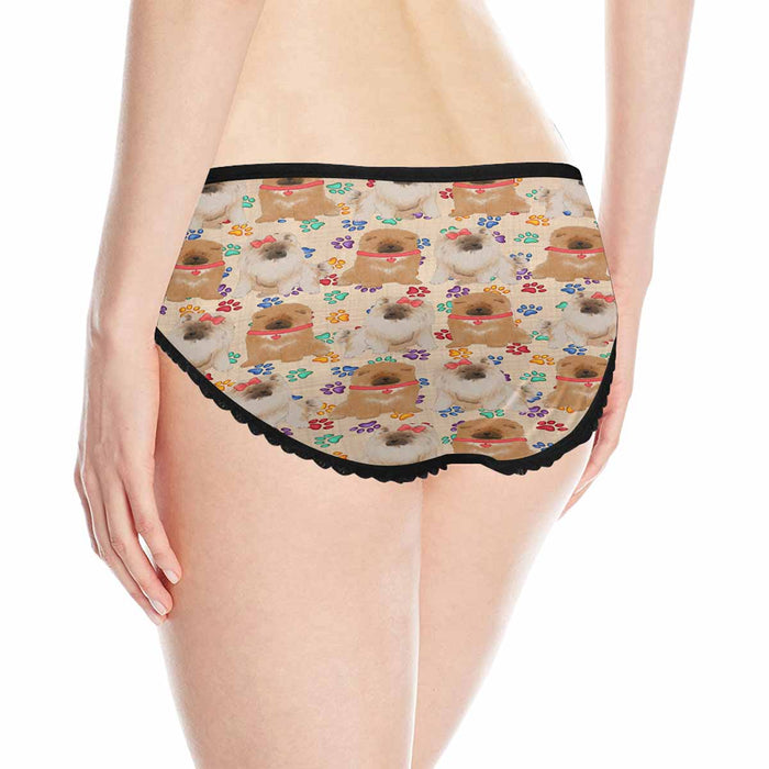 Chow Chow Dogs Red  Women&#039;s All Over Print Classic Briefs