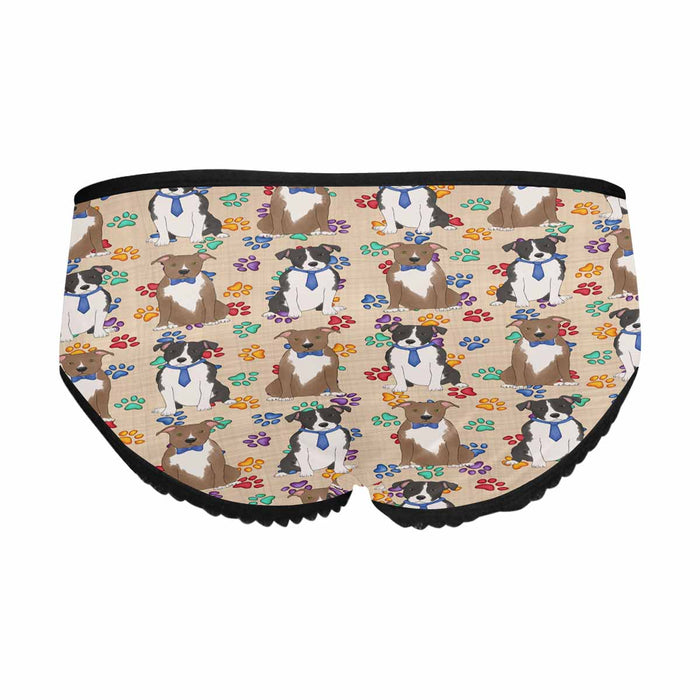 American Staffordshire Dogs Blue  Women&#039;s All Over Print Classic Briefs