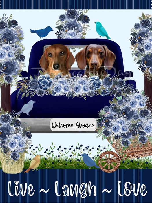 Personalized House-Flag Valarie