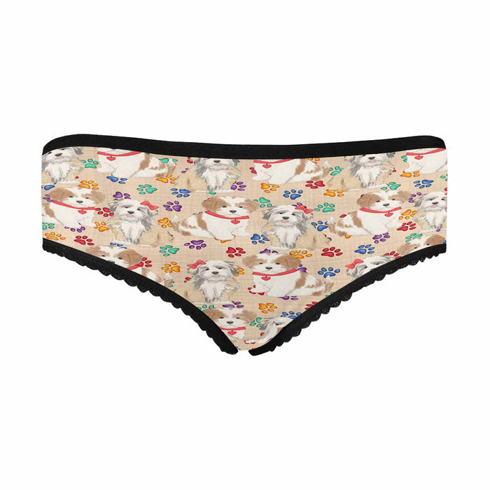 Lhasa Apso Dogs Red  Women&#039;s All Over Print Classic Briefs