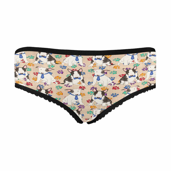 Bull Terrier Dogs Blue  Women&#039;s All Over Print Classic Briefs