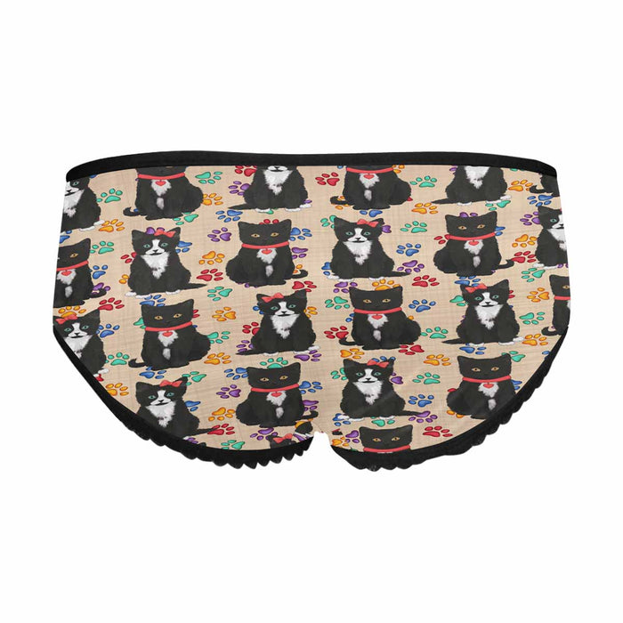 Tuxedo Cats Red  Women&#039;s All Over Print Classic Briefs