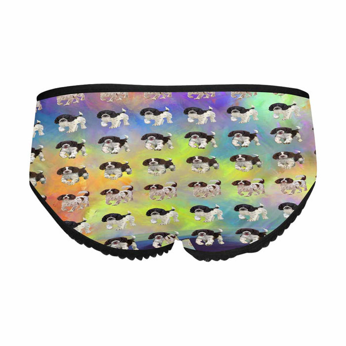 English Spring Spaniel Dogs  Women's All Over Print Classic Briefs