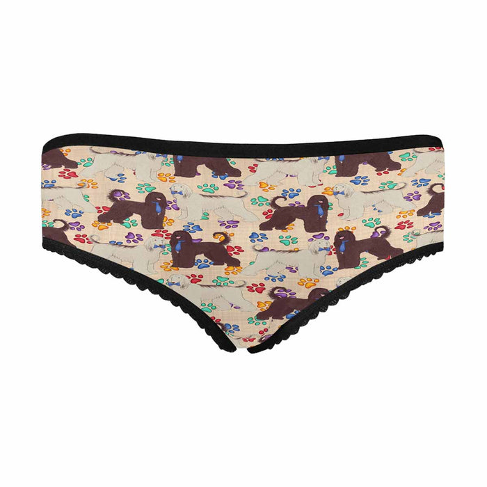 Afghan Hound Dogs Blue  Women&#039;s All Over Print Classic Briefs