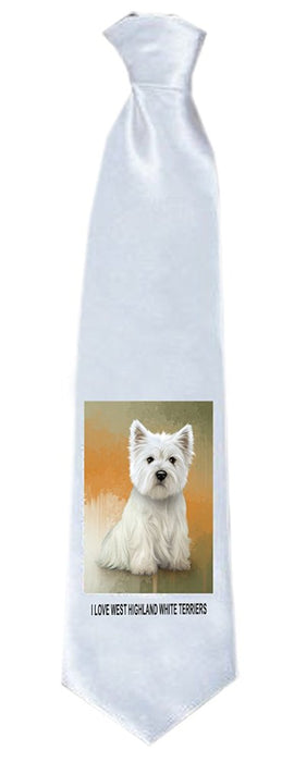 West Highland White Terrier Dog Neck Tie TIE48199