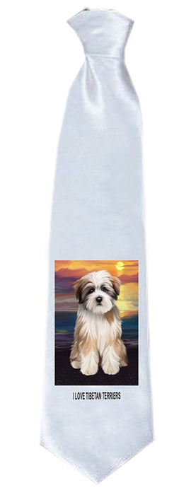 Tibetan Terrier Dog Neck Tie TIE48332