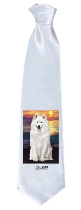 Samoyed Dog Neck Tie TIE48322