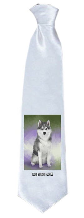Siberian Husky Dog Neck Tie TIE48189