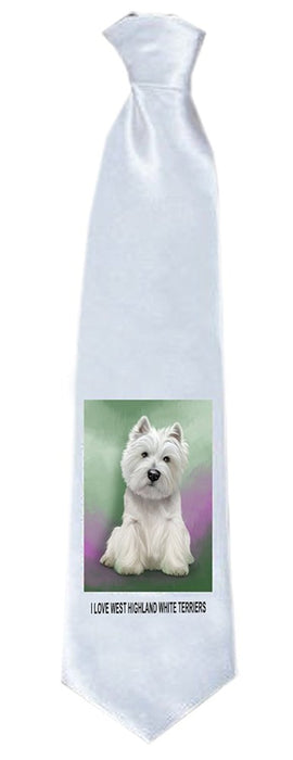 West Highland White Terrier Dog Neck Tie TIE48197