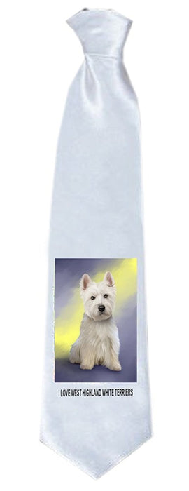 West Highland White Terrier Dog Neck Tie TIE48198