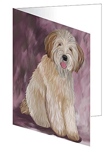 Wheaten Terrier Soft Coated Dog Handmade Artwork Assorted Pets Greeting Cards and Note Cards with Envelopes for All Occasions and Holiday Seasons