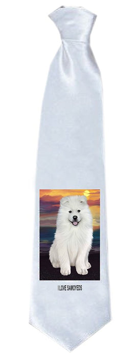 Samoyed Dog Neck Tie TIE48326