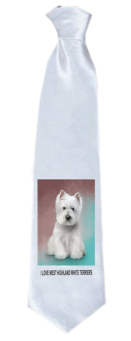 West Highland White Terrier Dog Neck Tie TIE48196