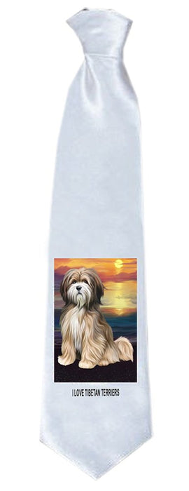 Tibetan Terrier Dog Neck Tie TIE48329