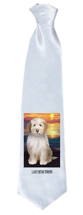 Tibetan Terrier Dog Neck Tie TIE48330