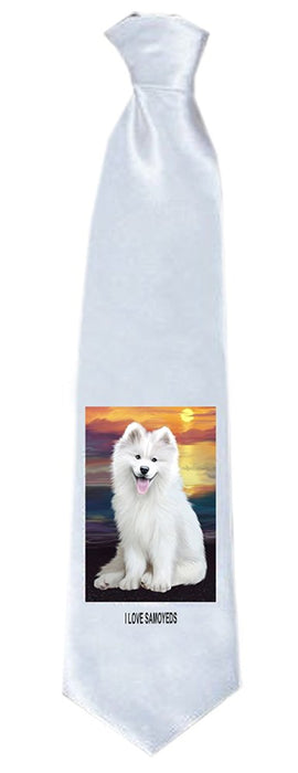 Samoyed Dog Neck Tie TIE48323