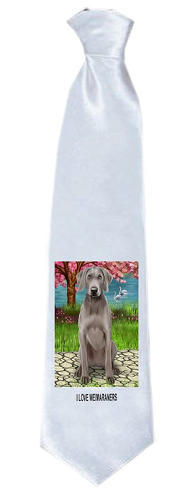 Weimaraner Dog Neck Tie TIE48342