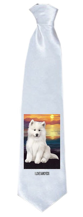 Samoyed Dog Neck Tie TIE48324