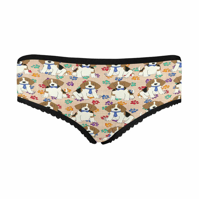 Beagle Dogs Blue  Women&#039;s All Over Print Classic Briefs