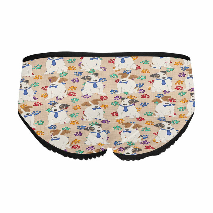 Jack Russell Terrier Dogs Blue  Women&#039;s All Over Print Classic Briefs