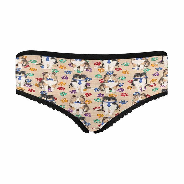 Shetland Sheepdog Blue  Women&#039;s All Over Print Classic Briefs