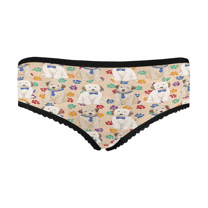 Wheaten Terrier Dogs Blue  Women&#039;s All Over Print Classic Briefs