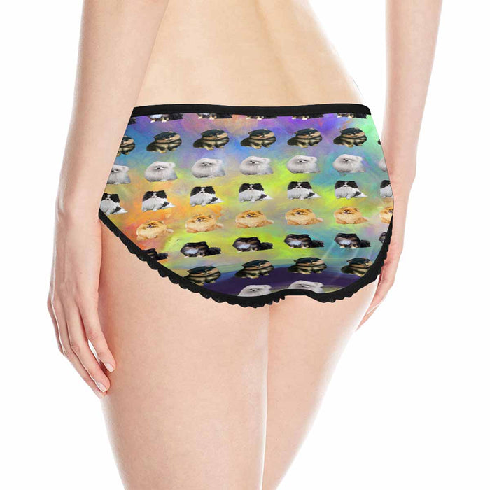 Pomeranians Dogs  Women&#039;s All Over Print Classic Briefs