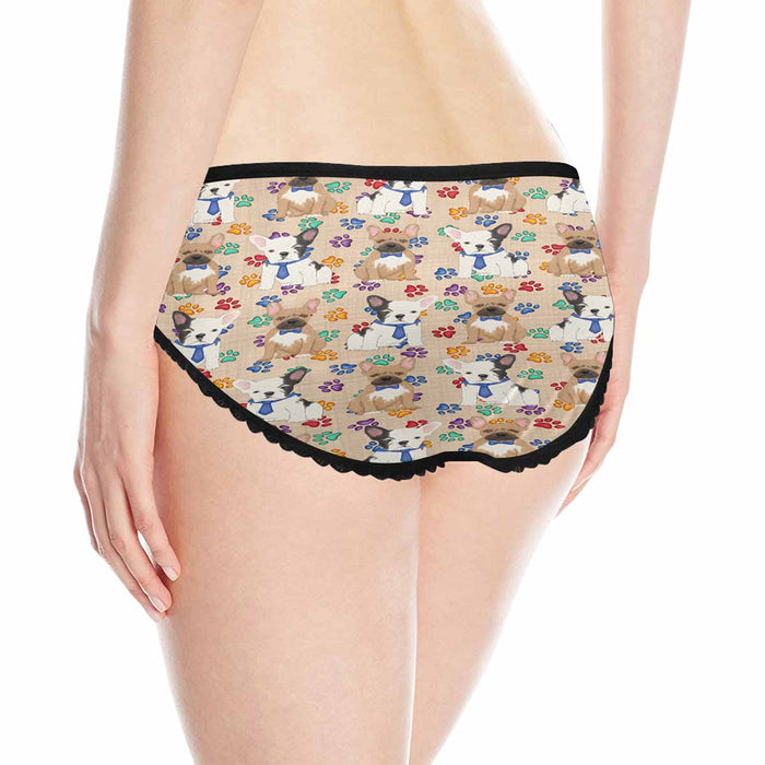 French Bulldog Dogs Blue  Women&#039;s All Over Print Classic Briefs