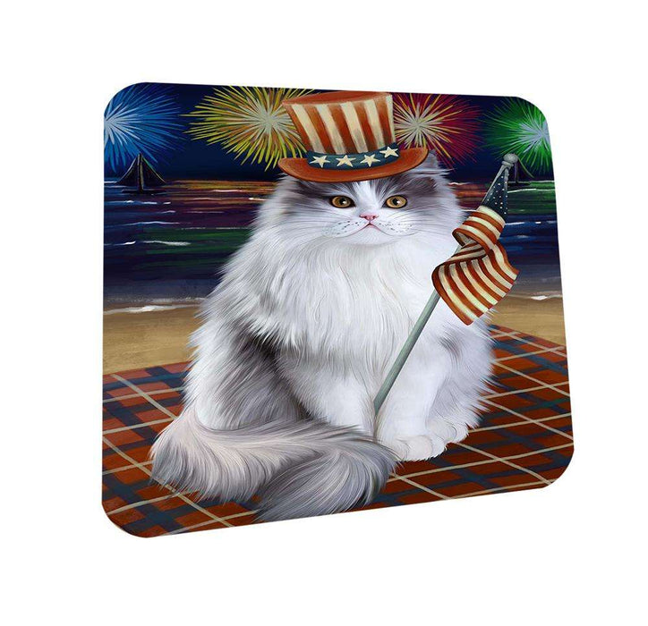 Cat Coasters - Set of 4