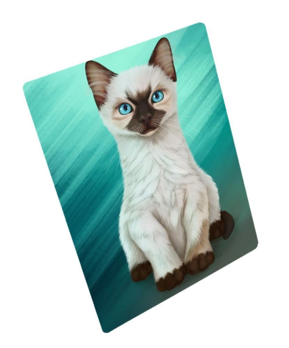 Siamese Kitten Cat Magnet Mini (3.5" x 2")